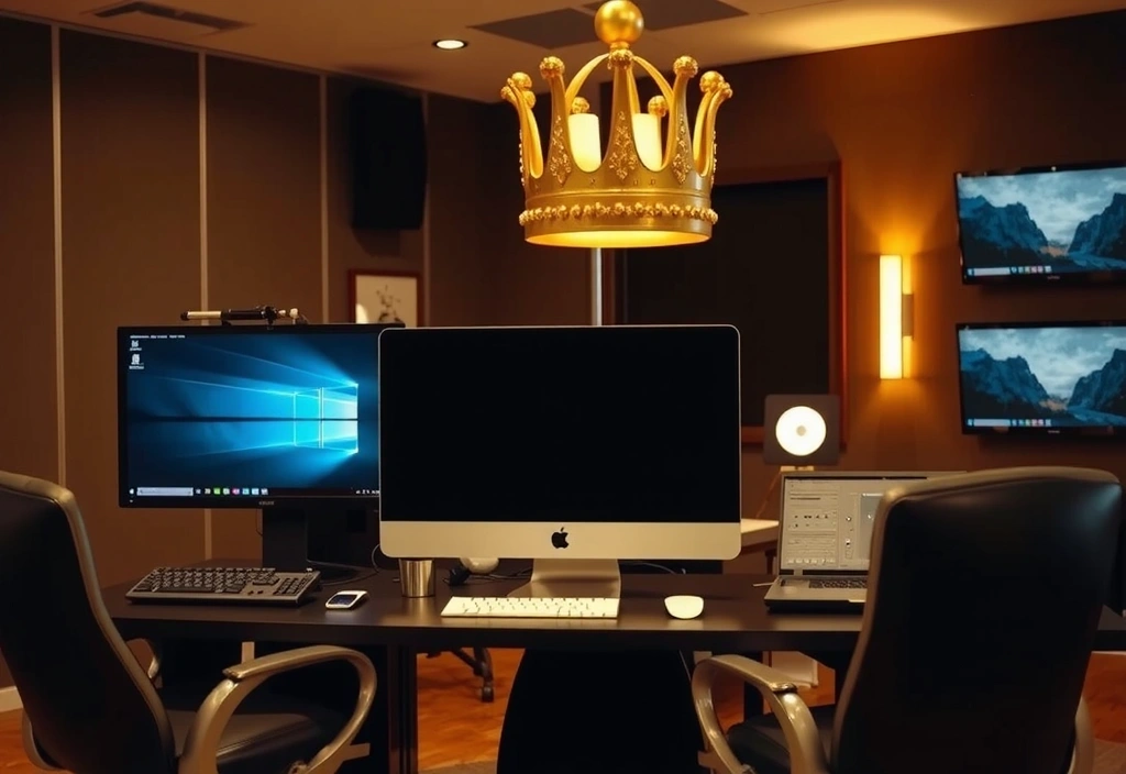 Entorno de trabajo de lujo